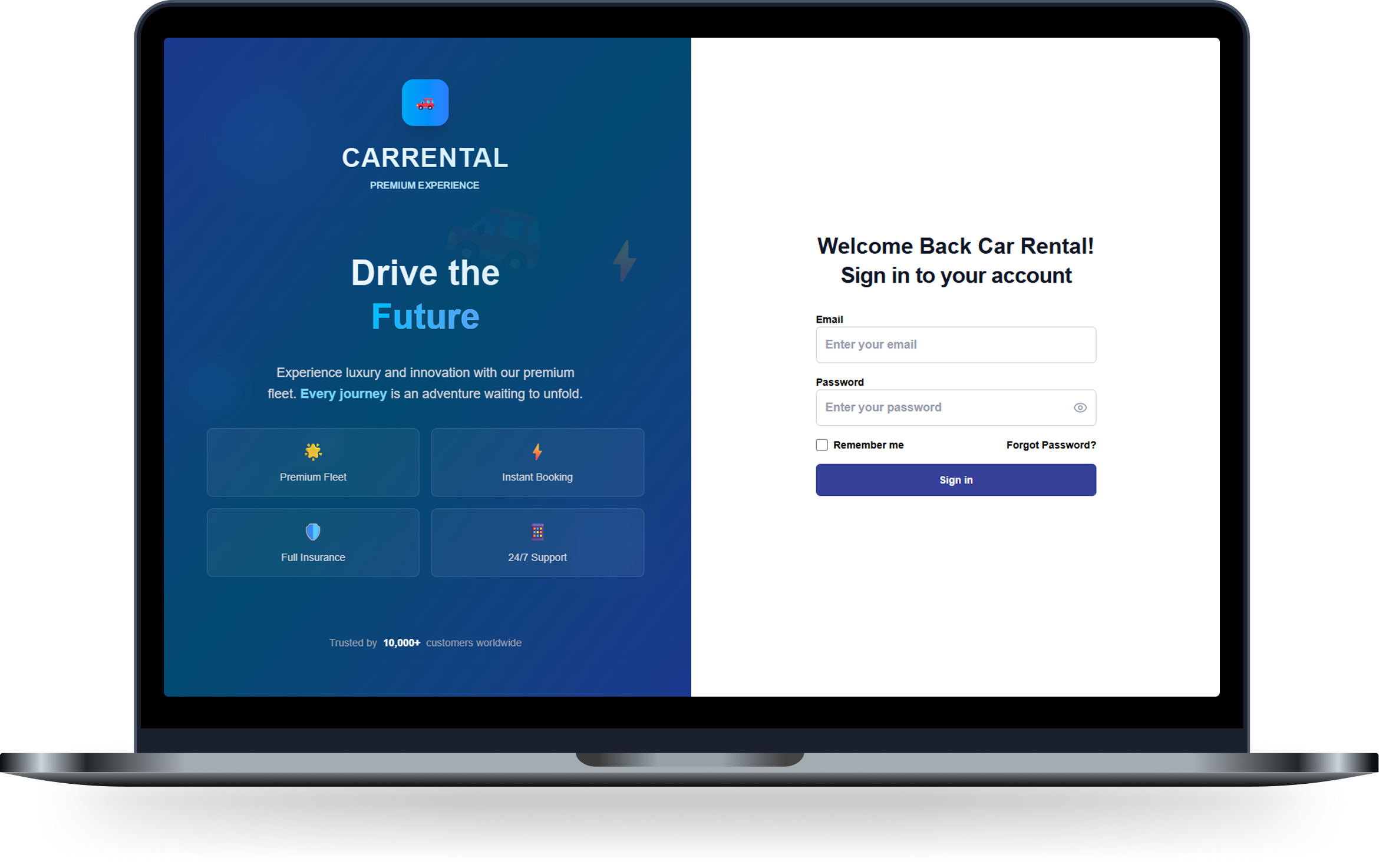 Car Rental – Smart Vehicle Booking Platform